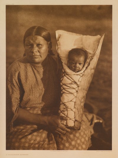 En comanche-mor av Edward S. Curtis