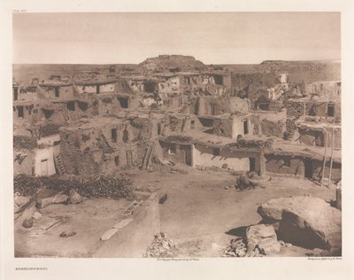 Portefølje KI, Plate 425: Mishongnovi av Edward S. Curtis