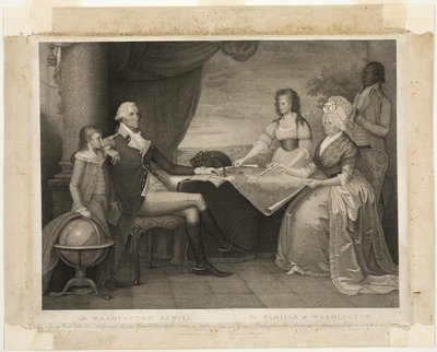 Washington-familien av Edward Savage