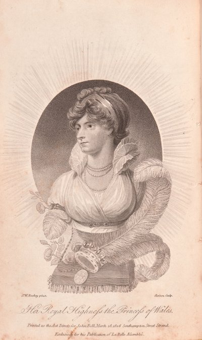 Hennes Kongelige Høyhet Prinsessen av Wales av Edward Scriven