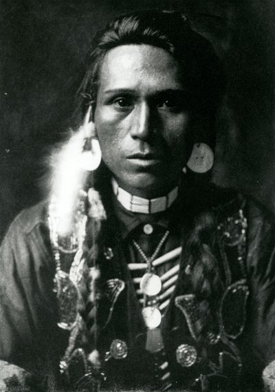 En ung Yakima av Edward Sheriff Curtis