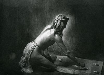 Apache medisinmann av Edward Sheriff Curtis