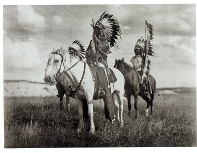 Sioux Chiefs, tallerken fra `The North American Indian