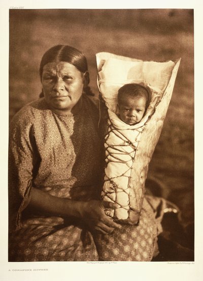 Comanche-moren av Edward Sheriff Curtis