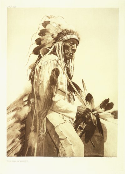 Den gamle Cheyenne av Edward Sheriff Curtis