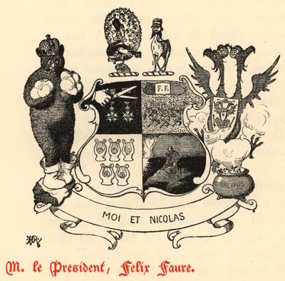 M Le President, Felix Faure (gravering) av Edward Tennyson Reed