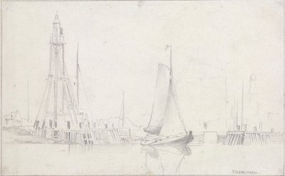 Enkhuysen av Edward William Cooke