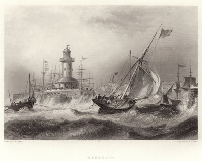 Ramsgate av Edward William Cooke