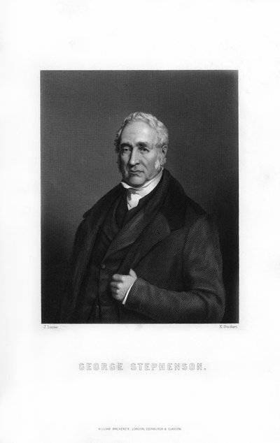 George Stephenson, engelsk maskiningeniør, 1899. av Edward William Stodart