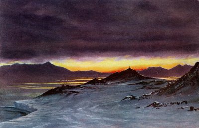 Hut Point, midnatt, 27. mars 1911, 1913 av Charles Edward Wilson