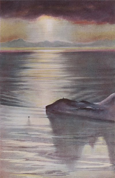 Hut Point fra Observation Hill, 1911, 1913. av Charles Edward Wilson