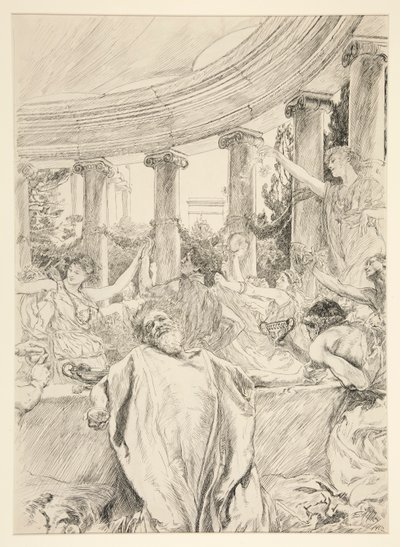 Apemantus: av Edwin Austin Abbey