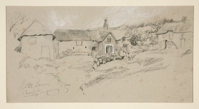 Arkitektstudie: Hallgård av Edwin Austin Abbey