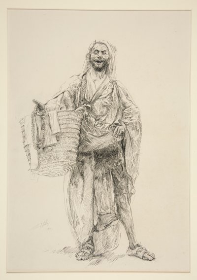 Autolycus, akt IV, Scene ii, Vinteren av Edwin Austin Abbey
