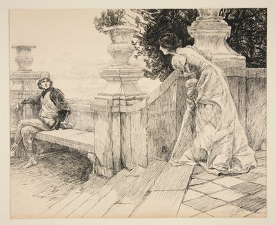 Beatrice: av Edwin Austin Abbey