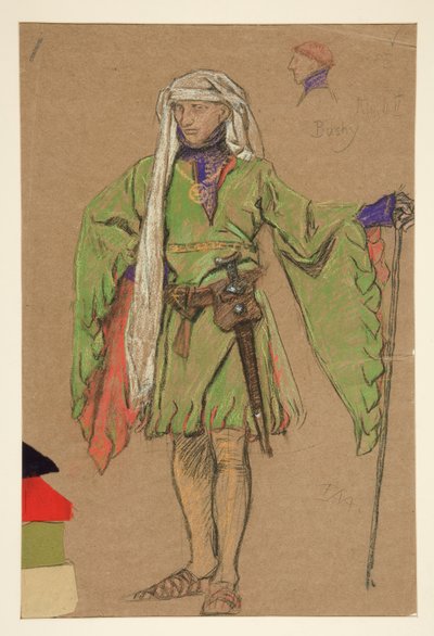 Bushy, costume sketch for King Richard II   1336025   no       norwegian Successfully Translated  Original: Birth of Saint Benedict, 1687-1717. Translat: Birth of Saint Benedict, 1687-1717. 1175654 no norwegian Successfully Translated Original: Lady Doroth av Edwin Austin Abbey