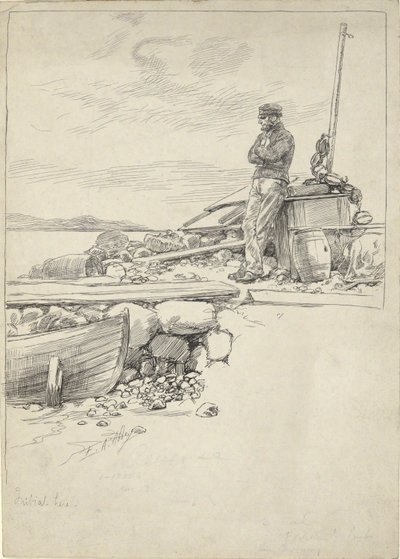 Kaptein Sandy av Edwin Austin Abbey
