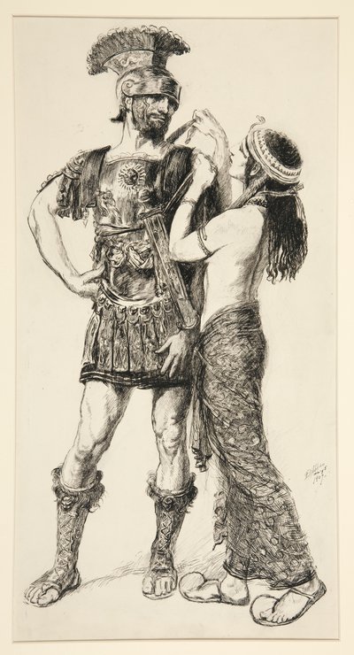 Cleopatra:    1335830   no       norwegian Successfully Translated  Original: Taste: A Laughing Man with an Upturned Glass. From the series Personifications of the Five Senses, c.1635-66 (oil on wood) Translat: Jahangir, 17th century. 1206396 no norwegian  av Edwin Austin Abbey