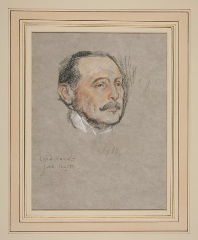 Kroning av Edward VII-portrett: George Canning Harris, baron av Edwin Austin Abbey