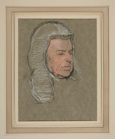 Kroning av Edward VII Portrett: Hardinge Stanley Gifford, jarl av Edwin Austin Abbey