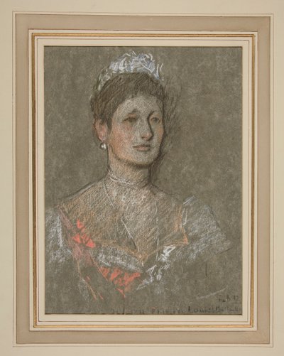Kroning av Edward VII Portrett: Prinsesse Louise av Battenberg av Edwin Austin Abbey