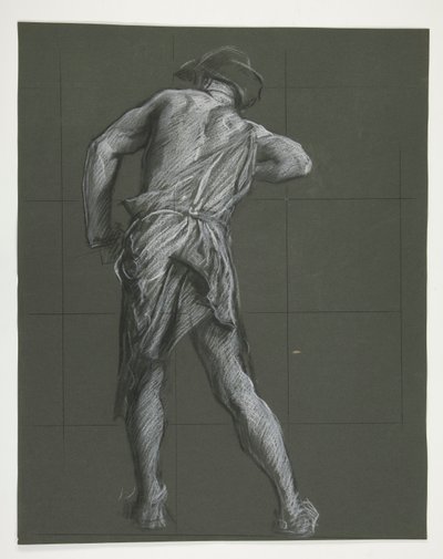 Figurstudie for av Edwin Austin Abbey