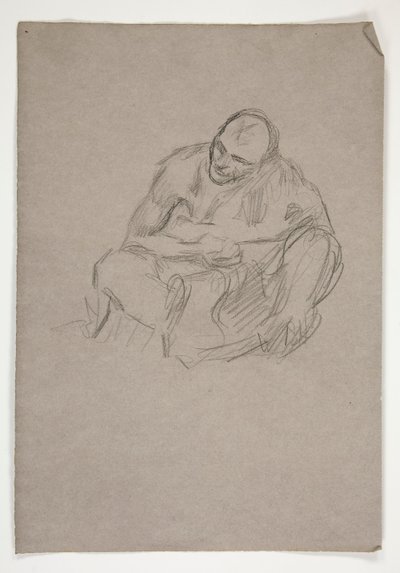 Figurstudie for av Edwin Austin Abbey