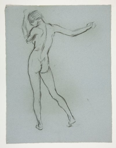 Figurstudie for av Edwin Austin Abbey