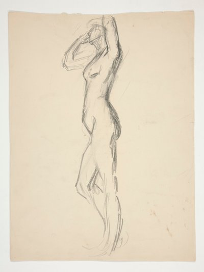 Figurstudie for av Edwin Austin Abbey