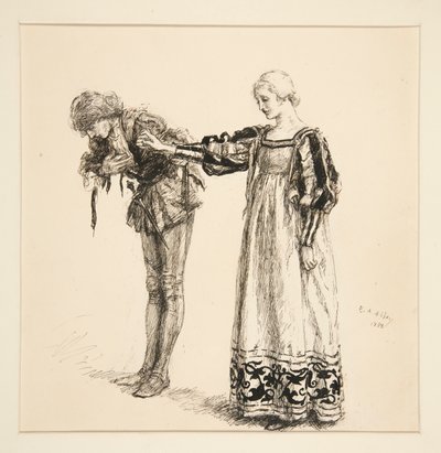 Gratian: av Edwin Austin Abbey