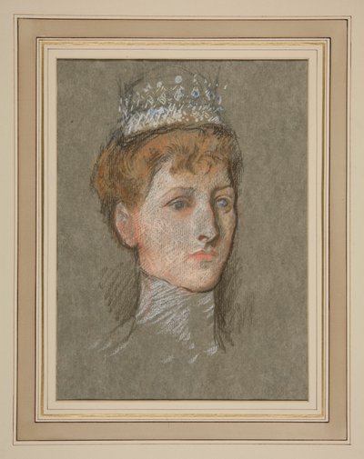 Leder for prinsessen av Wales (Queen Mary) av Edwin Austin Abbey
