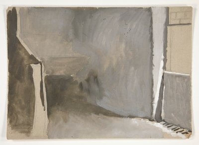 Interiørstudie av Edwin Austin Abbey