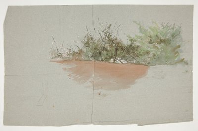 Landskap med trær av Edwin Austin Abbey