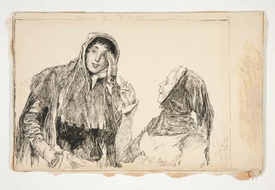 Elskerinne raskt: av Edwin Austin Abbey