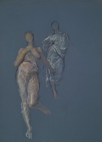 Mulig studie for av Edwin Austin Abbey