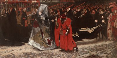 Richard, hertugen av Gloucester og Lady Anne, 1896 av Edwin Austin Abbey
