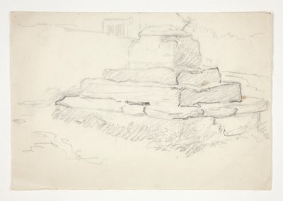 Skisse for av Edwin Austin Abbey