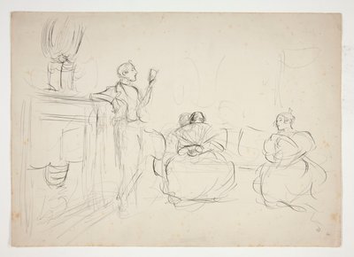 Sketch of an interior: man reading aloud, women knitting - unidentified illustration   1339950   no       norwegian Successfully Translated  Original: Grizzly Bears Attacking Buffalo Translat: Grizzly Bears Attacking Buffalo 1219326 no norwegian Successful av Edwin Austin Abbey