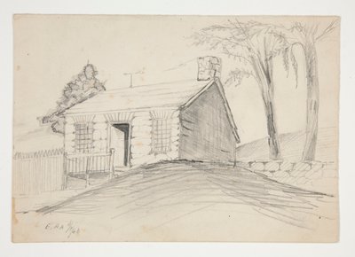 Det eldste huset i Ellicotts Mills av Edwin Austin Abbey