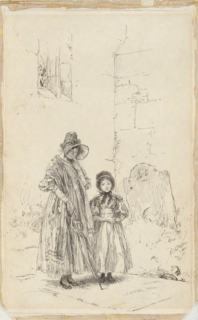 The Vicar, fra The Quiet Life av Edwin Austin Abbey