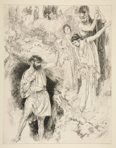 Timon: av Edwin Austin Abbey