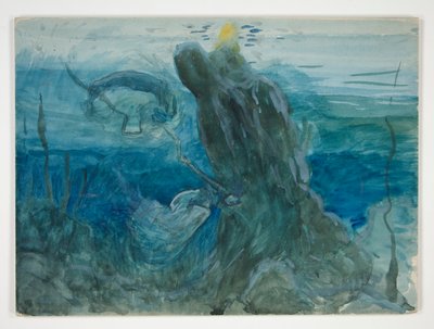Undervannsscene av Edwin Austin Abbey