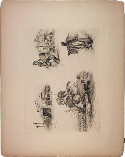 Dro av gårde med Yankees av Edwin Austin Forbes