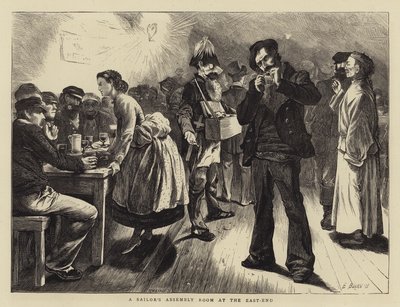 Et sjømannsforsamlingsrom i østenden av Edwin Buckman