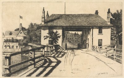 Fulham Bridge Tavern av Edwin Edwards