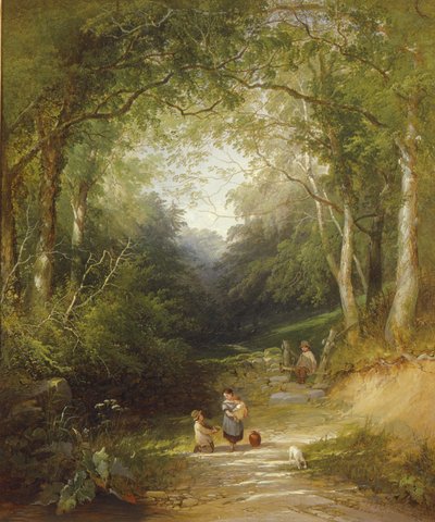 En sti gjennom skogen av Edwin Henry Boddington