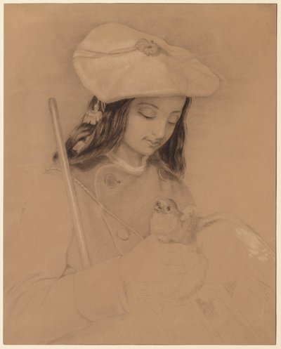 Highland Lassie. av Edwin Landseer