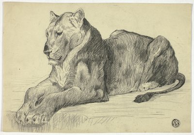 Løvinne av Edwin Henry Landseer