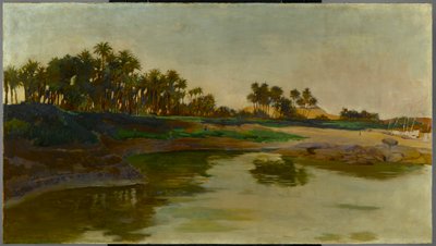 Island of Elephantine, Egypt, ca. 1886-91 av Edwin Howland Blashfield