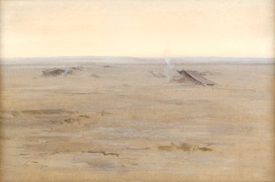 Leir i ørkenen, 1914 av Edwin John Alexander